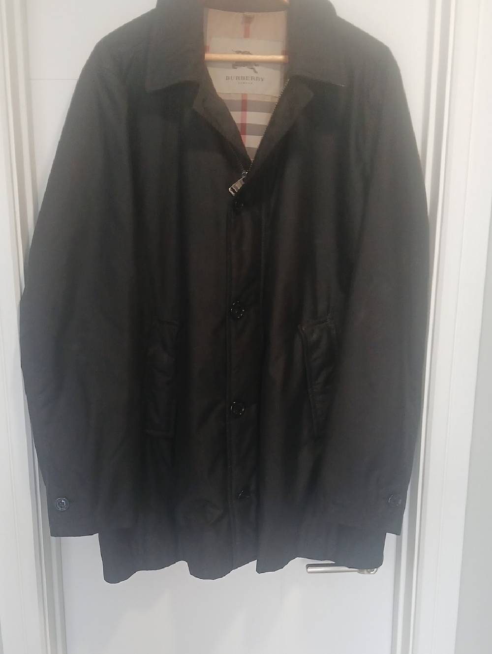 Mens trench coat